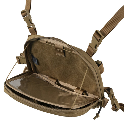 Helikon - Panel piersiowy Chest Pack Numbat Small - Cordura - Earth Brown/Clay - TB-CPN-CD-0A0BA