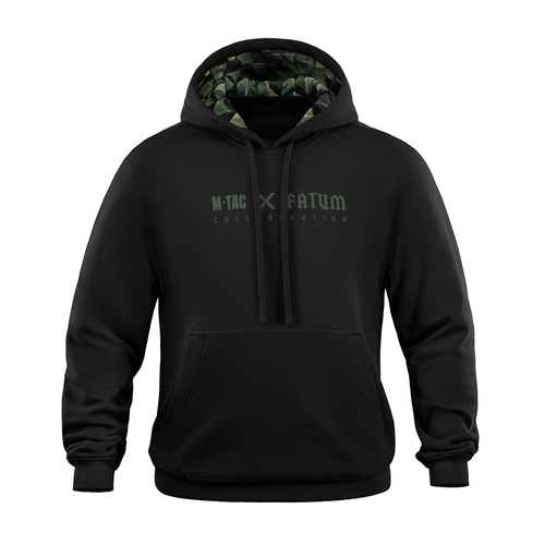 M-Tac - Bluza z kapturem Hoodie Cotton Hard Fatum - Czarna - 80154002