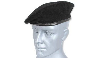 Mil-Tec - Beret wełniany - Czarny - 12403002