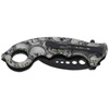 Herbertz Solingen - Nóż składany karambit Skulls Design - AISI 420 - 572413