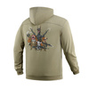 M-Tac - Bluza z kapturem Rex Team - Bawełna - Oliwkowy - 20536003