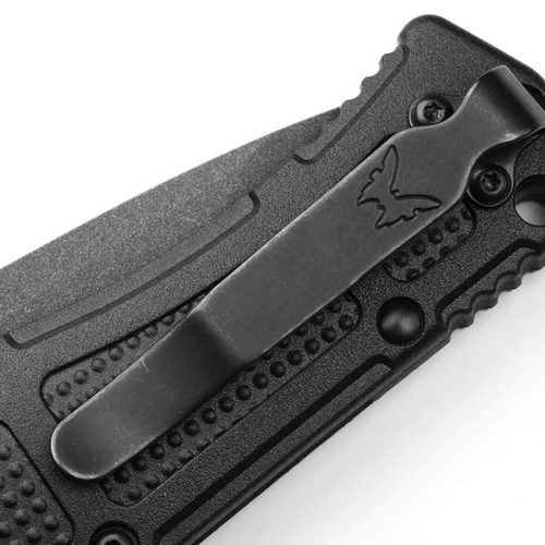 Benchmade - Nóż EDC Claymore - Automatyczny - Czarny - 9071SBK