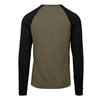 Helikon - Koszulka z długim rękawem Lift, Run, Shoot - Bawełna - Olive Green/Czarny - TS-RLS-CO-02