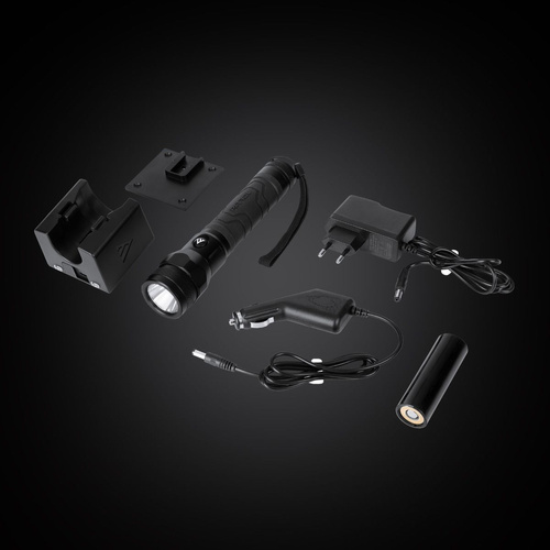 Mactronic - Latarka ręczna patrolowa Patrol RX - 2000 lm - Programowalna - Czarna - THH0056