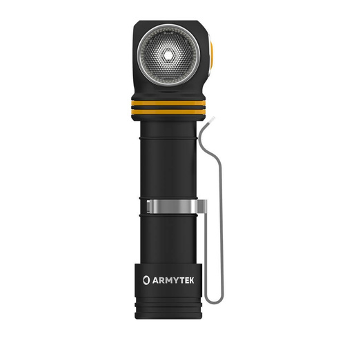 Armytek - Latarka akumulatorowa / czołówka Elf C2 - 1100 lm - Zimne światło - F05103C