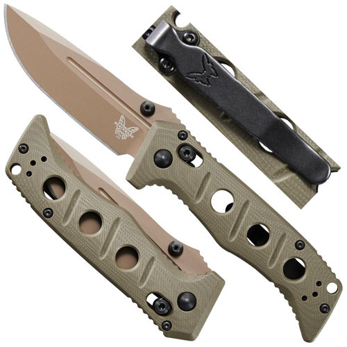 Benchmade - Nóż składany automatyczny Mini Adamas® - AXIS® Lock - CPM-CruWear® - 273FE-2