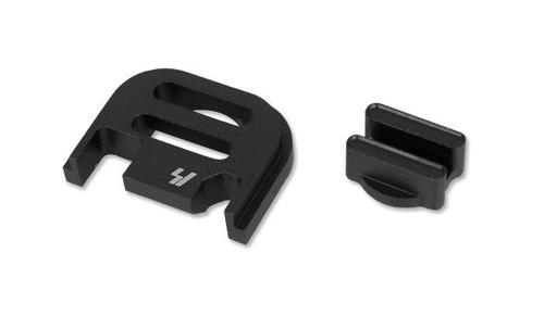 Strike Industries - Płytka oporowa zamka Glock - Czarny - SI-GSP-V2-BK