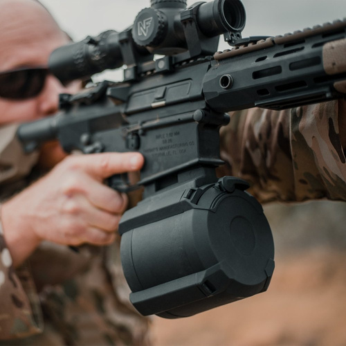 Magpul - Magazynek PMAG D-50 LR/SR GEN M3 do AR10 / SR25 / M110 - Czarny - MAG993-BLK