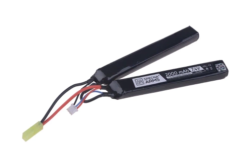Specna Arms - Bateria AEG LiPo 7,4V 2 modułowa - 2000mAh - SPE-06-022020