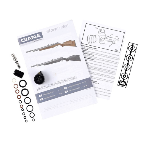 Diana - Wiatrówka PCP Stormrider Club Mod. Sw - 4,5 mm - Czarna