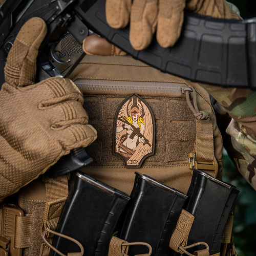 M-Tac - Naszywka Włócznia Walkirii - PVC 3D - Coyote - 51116605