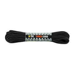 M-Tac - Elastyczna linka paracord Shock-Cord Dragon Skin - 15 m - Czarna - 51581002