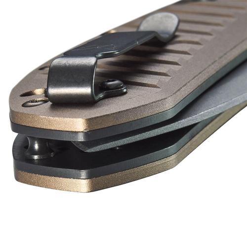 Benchmade - Nóż składany automatyczny Auto Presidio II - Auto AXIS® Lock - CPM-M4 - 5700SGY-1