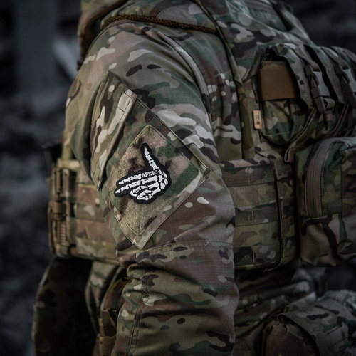 M-Tac - Naszywka Skeleton Shooter - Haft - Cordura 500D - Czarny - 51375002