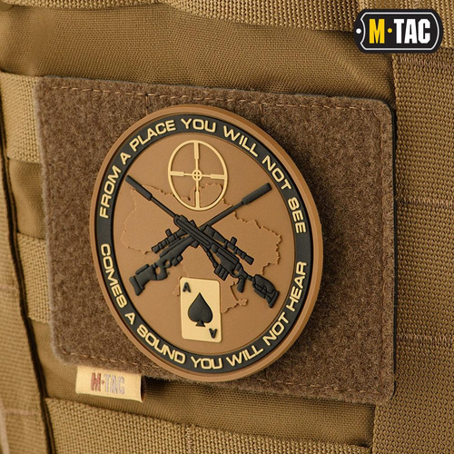 M-Tac - Panel MOLLE na naszywki - 120 x 85 mm - Coyote - 10121005