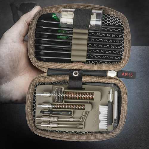 Real Avid - Zestaw do czyszczenia broni Gun Boss AR-15 - AVGCKAR15