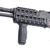 DLG Tactical - Chwyt przedni Streaked M-LOK Foregrip Rubberized - Czarny - DLG-165