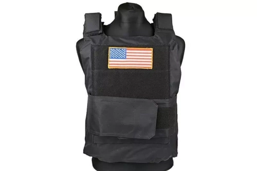 GFC Tactical - Kamizelka taktyczna Personal Body Armor - Czarna - GFT-18-000367