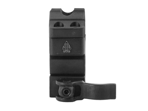 Leapers - Montaż dwuczęściowy do lunety UTG® Max Strength - Wysoki - Weaver / Picatinny - Tubus 1'' - RQ2W1204