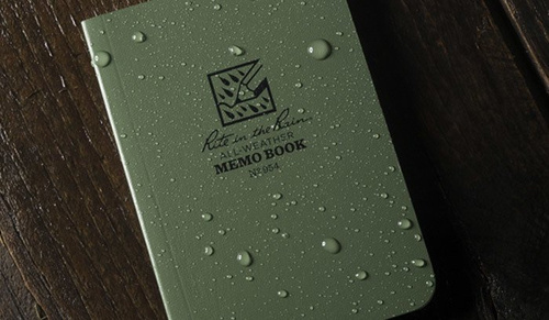 Rite in the Rain - Notatnik wodoodporny - 3 1/2 x 5" - 954 - Oliwkowy