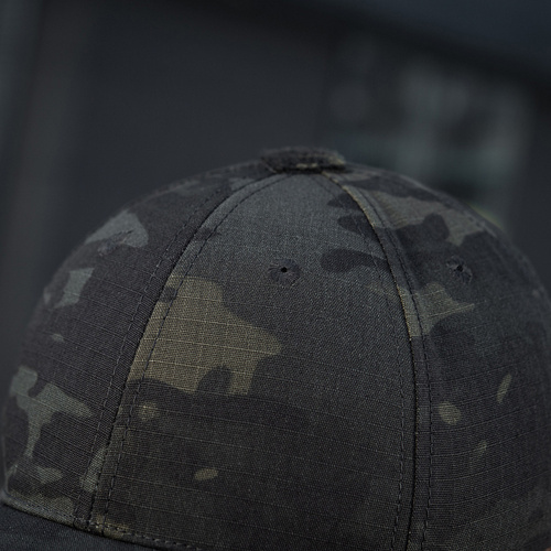 M-Tac - Czapka z daszkiem Elite Flex Rip-Stop - Multicam Black - 40601208