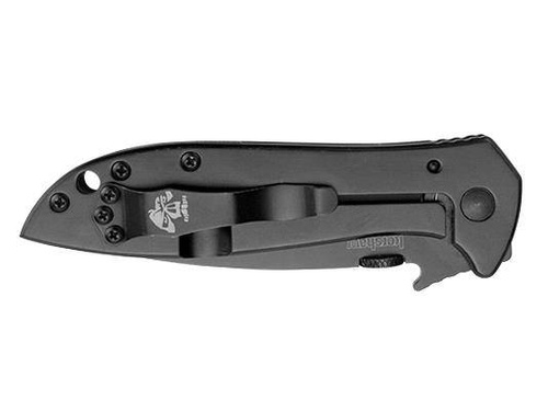 Kershaw - Nóż taktyczny Emerson 6054BRNBLK - 8Cr14MoV - Czarny - 6054BRNBLK