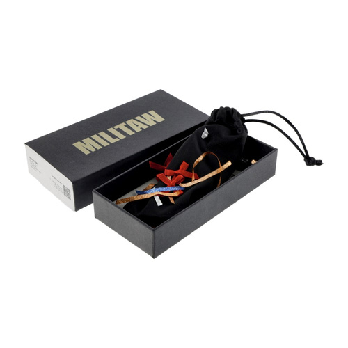 Kizer - Nóż składany EDC Militaw - Nitro-V - Niebieski/Czerwony - V3634A2