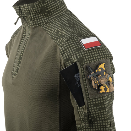Helikon - Bluza Combat Shirt MCDU - PolyCo Stretch Ripstop - ERDL/Olive Green - BL-MCD-SP-1P02A