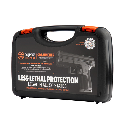 Byrna - Pistolet RAM na kule gumowe Byrna SD XL kal .68 - Czarny - SX68300-BLK-XL