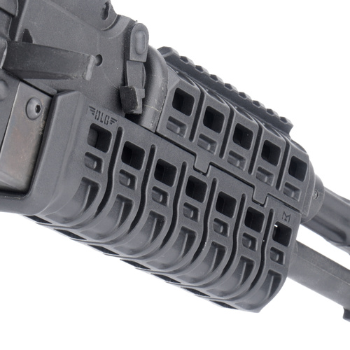 DLG Tactical - Łoże z osłoną termiczną do AK-47 i AK-74 - M-LOK - Picatinny - Czarny - DLG-186-BLK
