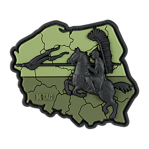 M-Tac - Naszywka Husaria 3D - Morale Patch - Olive - 51010001
