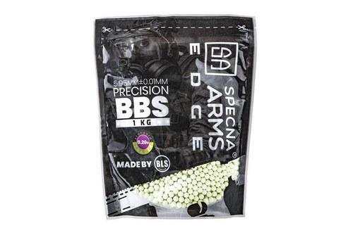 Specna Arms - Kulki precyzyjne do ASG EDGE Tracer - 0.20g - 1kg - Zielone - SPE-16-027231