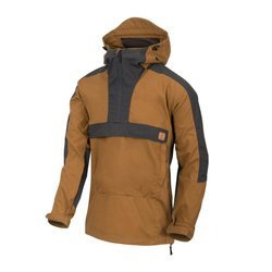 Helikon - Kurtka softshellowa Anorak Woodsman - DuraCanvas - Coyote/Ash Grey - KU-WDN-DC-1185A