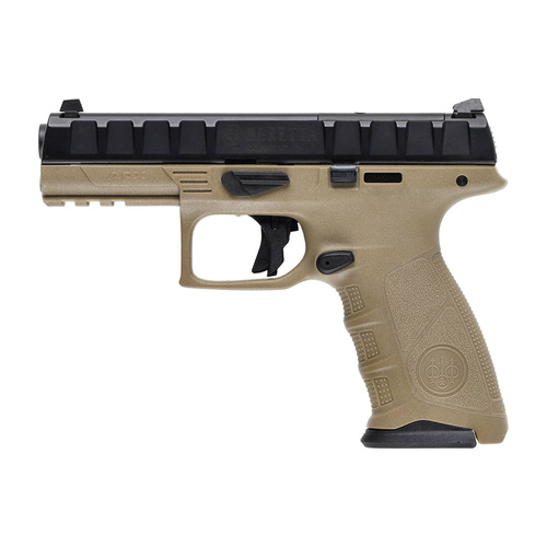 Umarex - Replika ASG pistoletu Beretta APX RDO - Green Gas - FDE - 2.6537