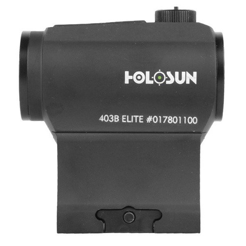 Holosun - Kolimator HE403B Elite Green Dot - 2 MOA - Czarny - HE403B-GR