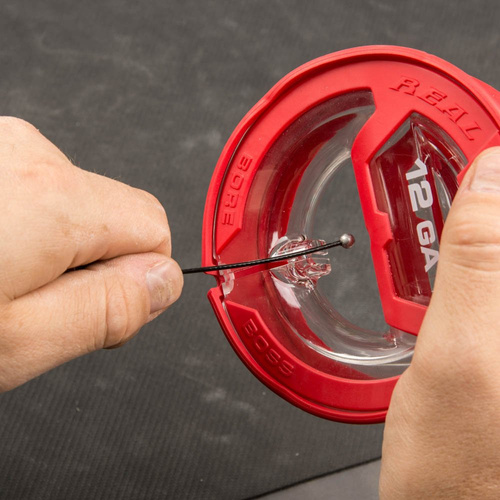 Real Avid - Wycior sznurowy do czyszczenia przewodu lufy Bore Boss - 12 GA - AVBB12G