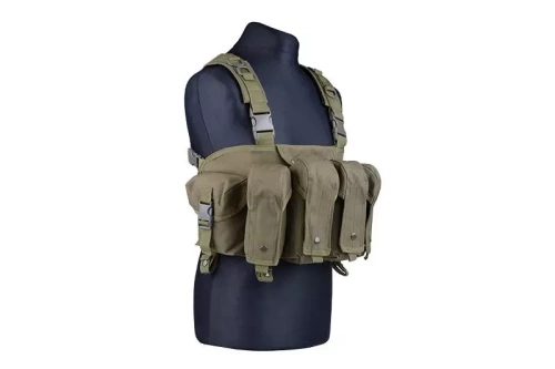 GFC Tactical - Kamizelka taktyczna Commando Chest - Oliwkowa - GFT-18-009670