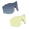 Bolle Tactical - Gogle balistyczne z wymiennymi wizjerami - Wentylowana ramka - Czarny - X1000T70M