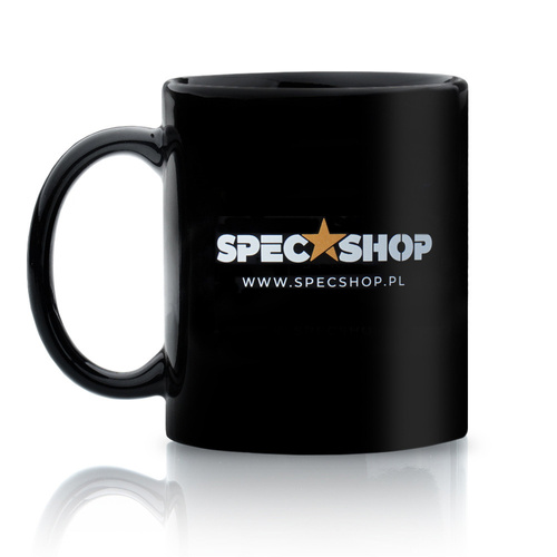 SpecShop.pl - Kubek ceramiczny SpecShop - 300 ml - Czarny