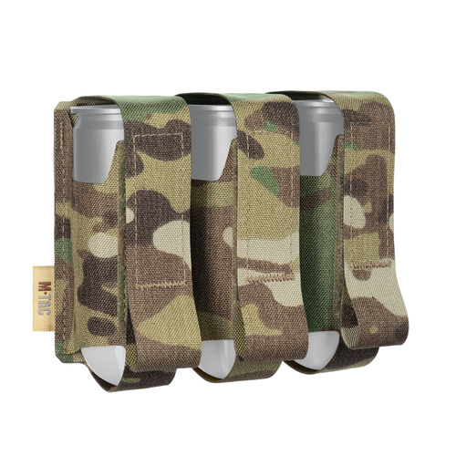 M-Tac - Ładownica na trzy granaty VOG-25 40 mm - Cordura Squadron - MultiCam - 10341008