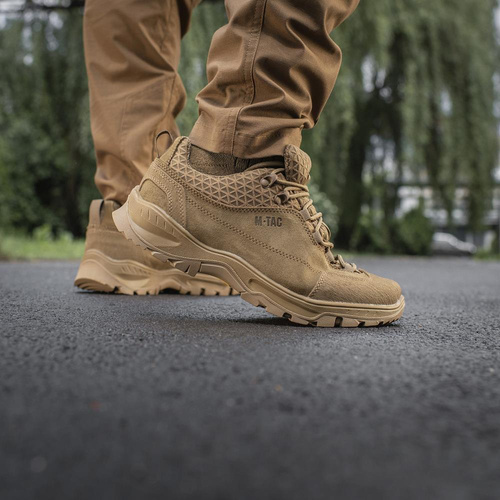 M-Tac - Buty taktyczne Patrol R Vent - Skóra - Coyote - 30206005