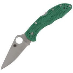 Spyderco - Nóż składany Delica® 4 FRN Flat Ground Green - C11FPGR