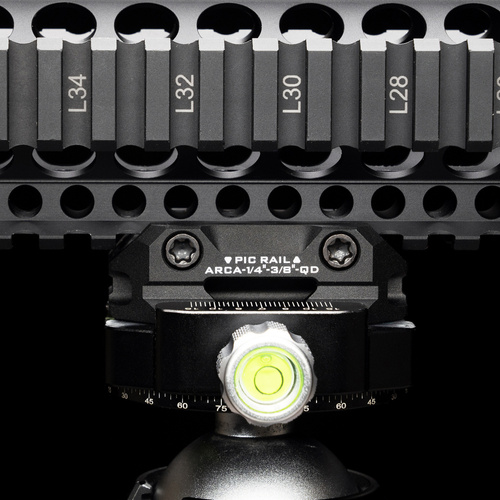 Strike Industries - Adapter dla Picatinny Arca oraz 1/4" i 3/8" - QD Sling - SI-ARCA-TRI-PADA-BK