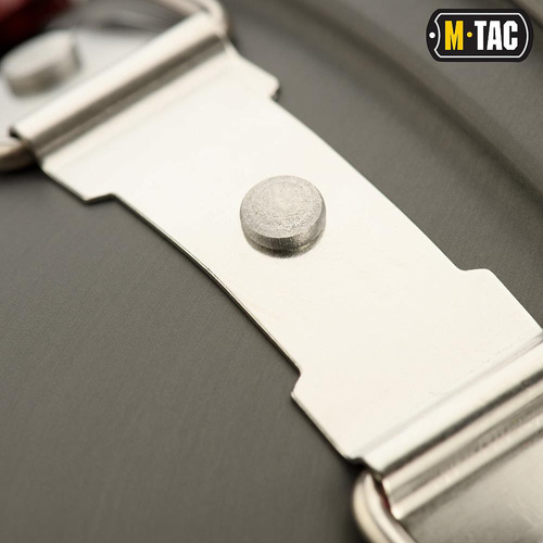 M-Tac - Menażka turystyczna - Zestaw 2 naczyń - Czarna - MTC-DM-CS1