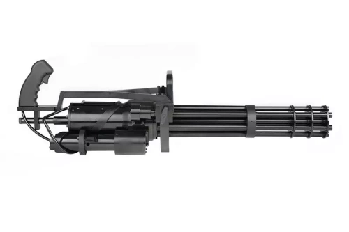 Classic Army - Replika działka M134-A2 Vulcan Minigun - Czarna - CLA-01-016096