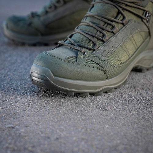 M-Tac - Buty taktyczne za kostkę jesienno-zimowe - Cordura - Ranger Green - 1JJ143/9TPLV