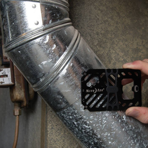 Nite Ize - Zasobnik pieniężny Financial Tool Multi Tool Wallet - Stalowy - FMT2-11-R7