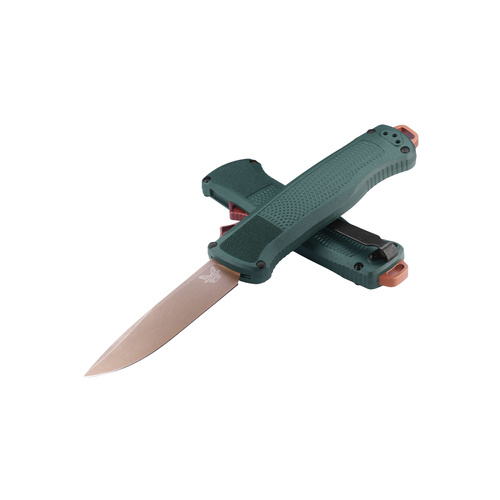 Benchmade - Nóż składany OTF 5371FE-2601 - Z-Wear - Zielony - 5371FE-2601