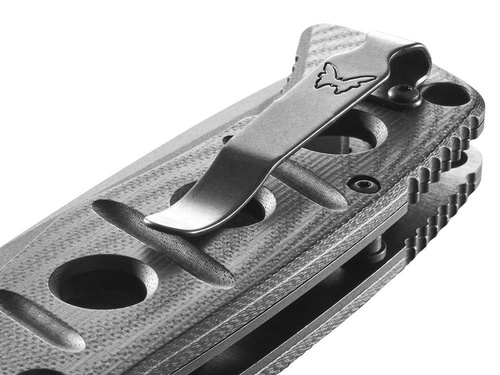 Benchmade - Nóż składany Adamas - CPM CruWear - Czarny - 275GY-1