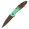 Kershaw - Nóż składany EDC Leek - Wharncliffe - Tip Safety Lock - SpeedSafe - Miętowy - 1660MINT